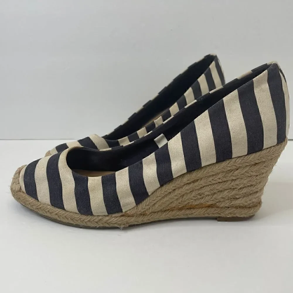 Merona| Nautical| Espadrille| Wedge| 8 1/2 Woman’s